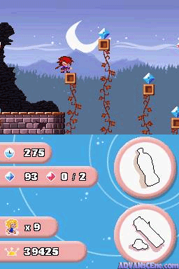 Giana Sisters DS screenshot 3 for Nintendo DS